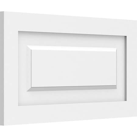 Ekena Millwork Harrison Raised Panel Decorative Wall Panel, 22"W x 12"H x 5/8"P WALP22X12X062HAR